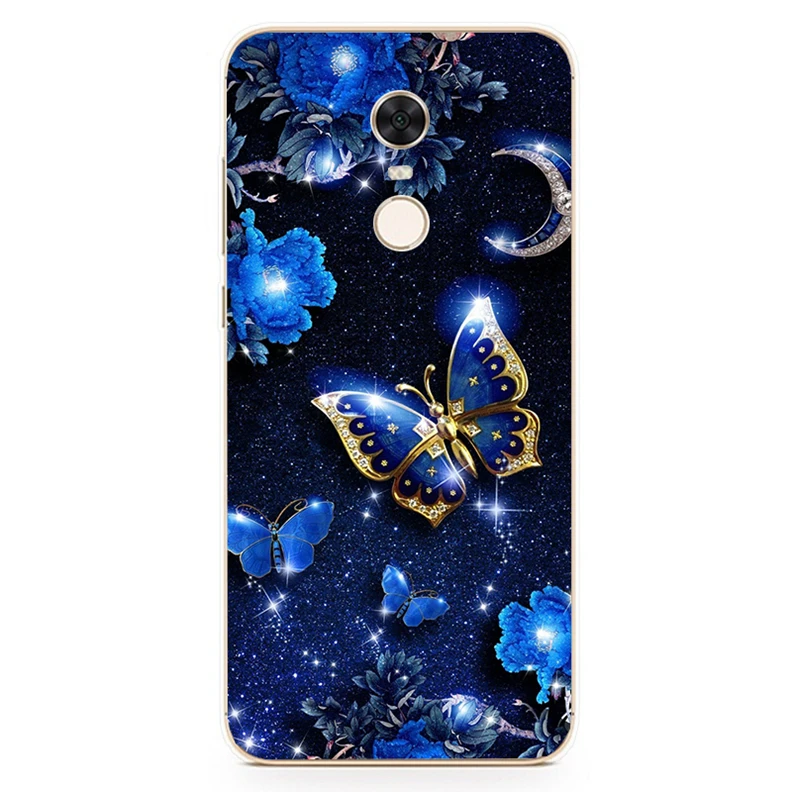Silicone Cover For Xiaomi Redmi 5 Case 5.7' Printing Cool Animal 5.99' Case for Xiomi Redmi 5 plus Cover Redmi5 Phone Cases