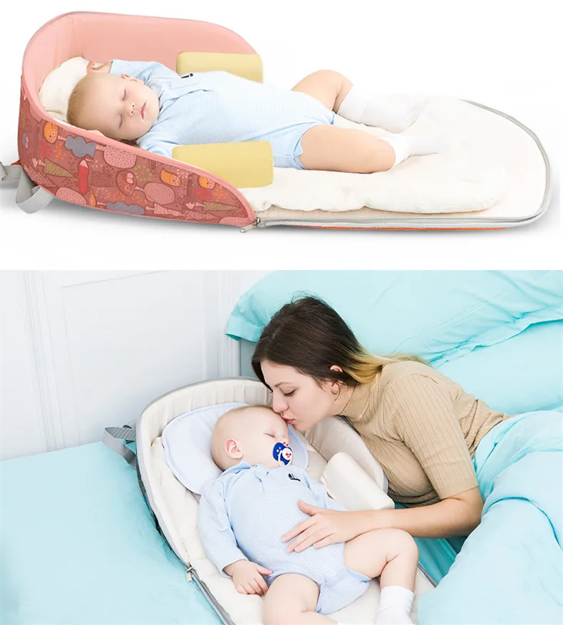 Новинка, портативный многофункциональный рюкзак для детской кровати, детская кроватка для новорожденных, детская кроватка для путешествий, детская кроватка для малышей