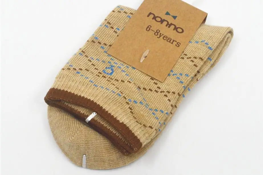 Детские носки ручной работы; импортные товары; оригинальные носки из чесаного хлопка