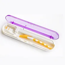 Портативная зубная щетка Автоматическая дезинфекция УФ стерилизация случае зубная щетка для путешествий инструмент для стерилизации коробка Прямая поставка