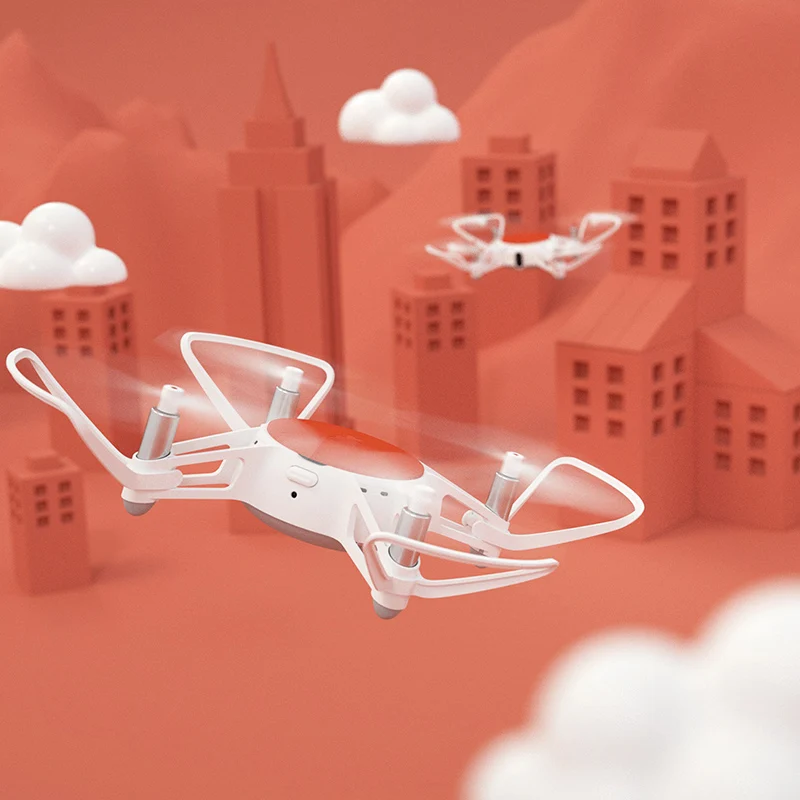 Новый Xiaomi MITU WIFI FPV 360 градусов Мини Радиоуправляемый Дрон 920 мАч 720P HD камера WiFi
