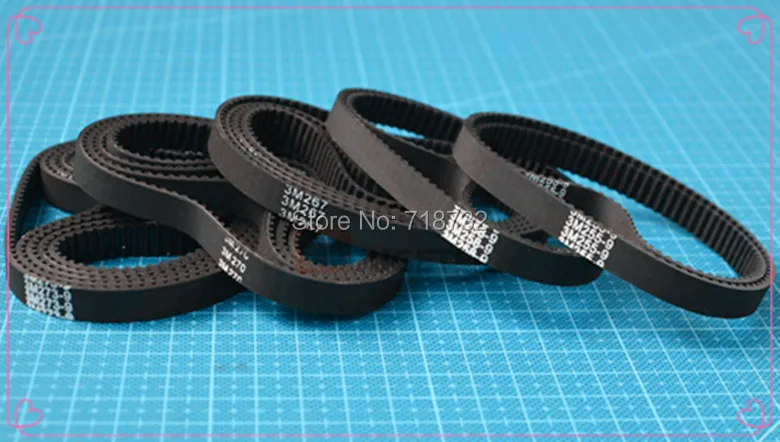 

120-GT3-6 round timing bel 120mm length GT3 6mm width 5pcs free shipping