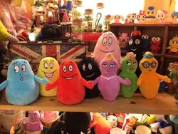 9 шт./партия плюшевые игрушки Barbapapa анимированные Классические игрушки Бесплатная доставка