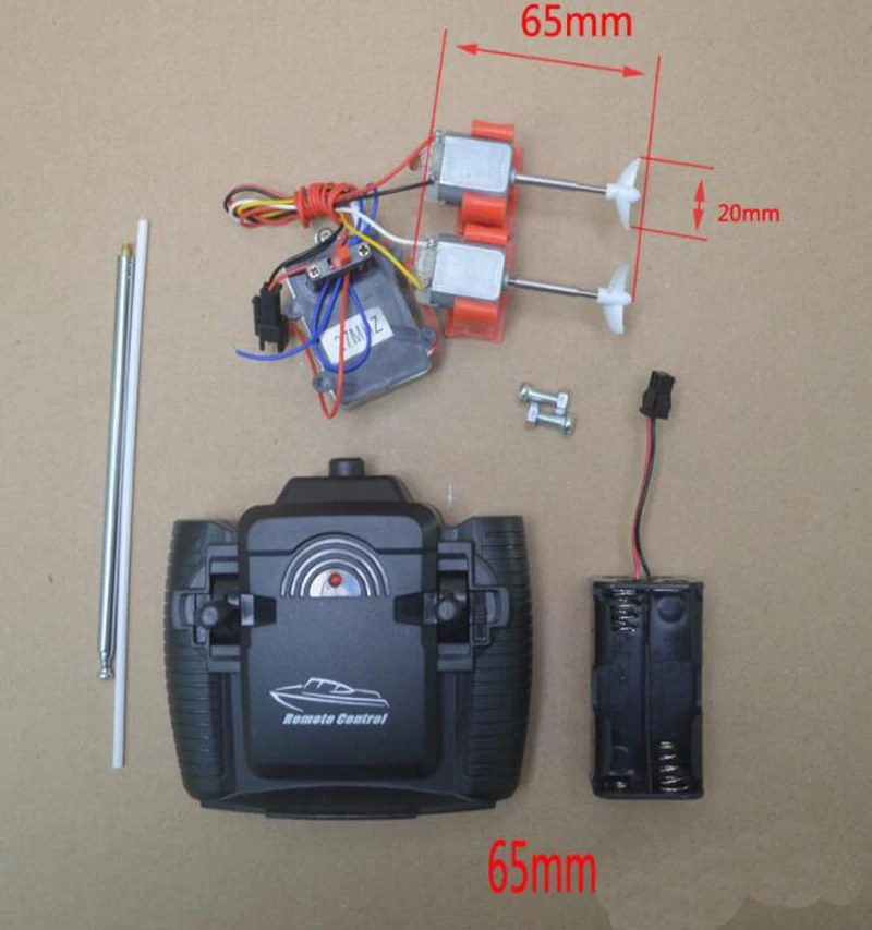 1set 4 Channel Wireless Charging Rc Boat Diy Making Drive Set Full Parts Shaft Kit Remote Control Receiver For Model Parts Accessories Aliexpress