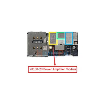

10pcs/lot LBPA_RF 78100-20 for iphone 7 7plus Power Amplifier Module IC on motherboard