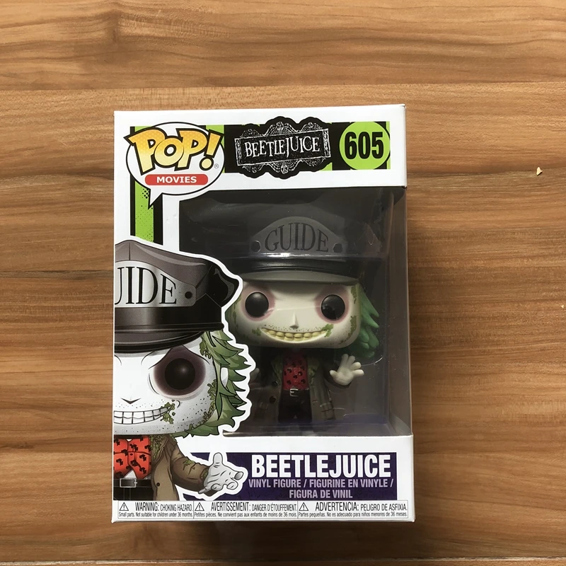 Эксклюзивный официальный экшн фигурка Funko pop из винила ужас: Beetlejuice Коллекционная
