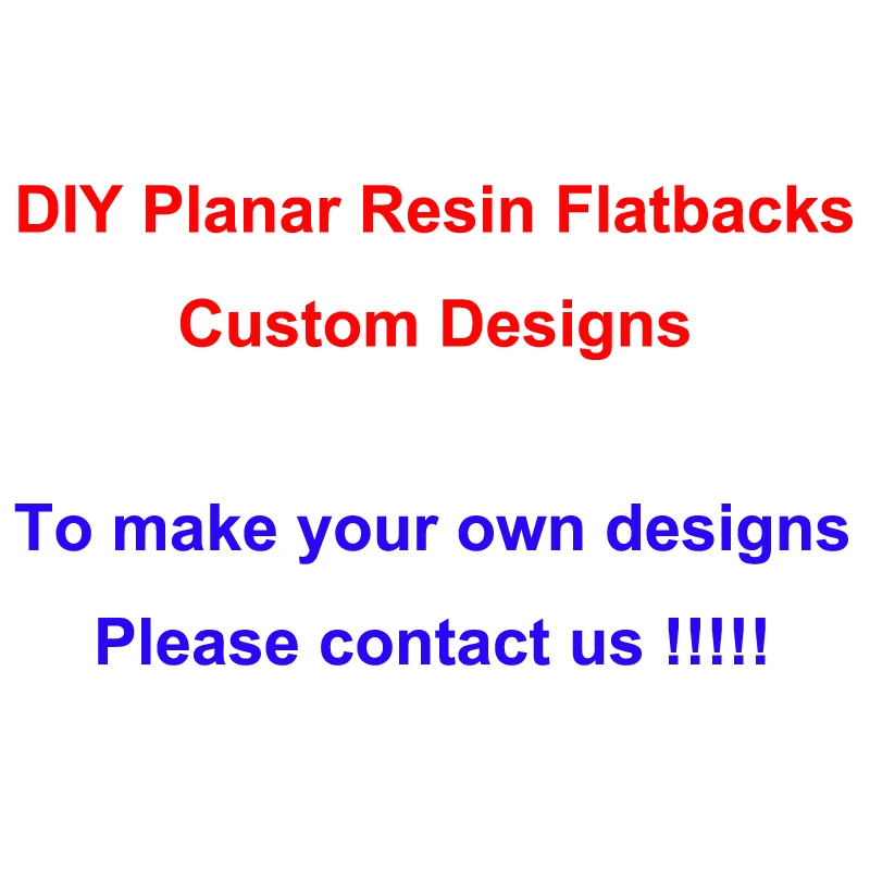 

Custom DIY Crafts Flat Back Resins for Hair Bows Kawaii Cartoon Planar Resin Flatbacks for Holiday & Phone Decorations