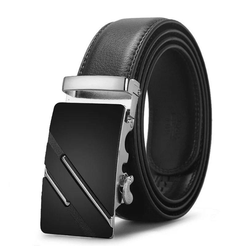 

New Arrival Genuine Leather Belts For Men Automatic Male Belts