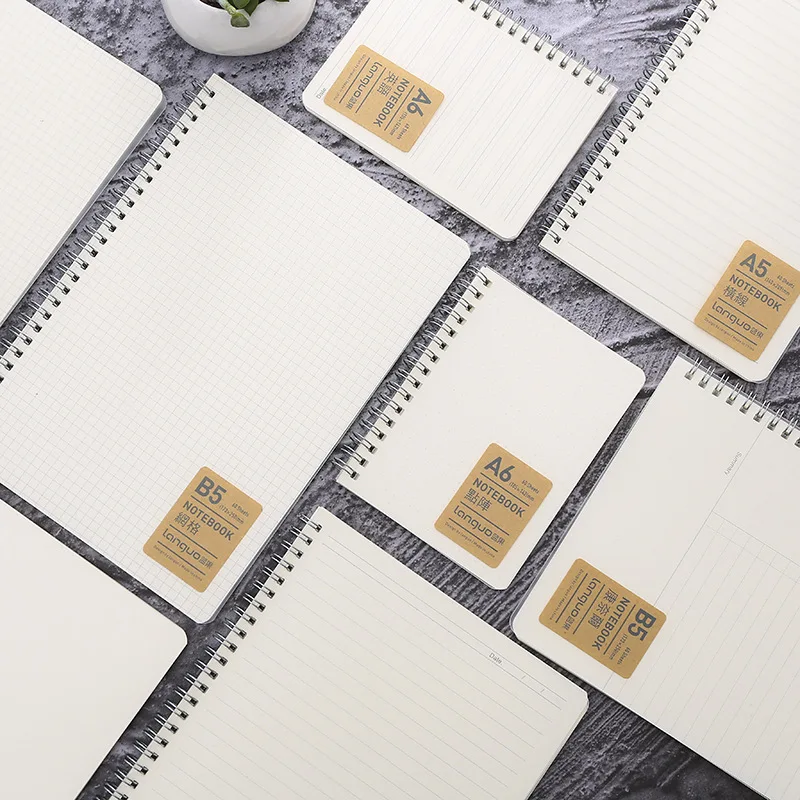 

A5 A6 B5 Simple notebook loose pages practical business notebooks cute for writing offcie school supplies korea stationery