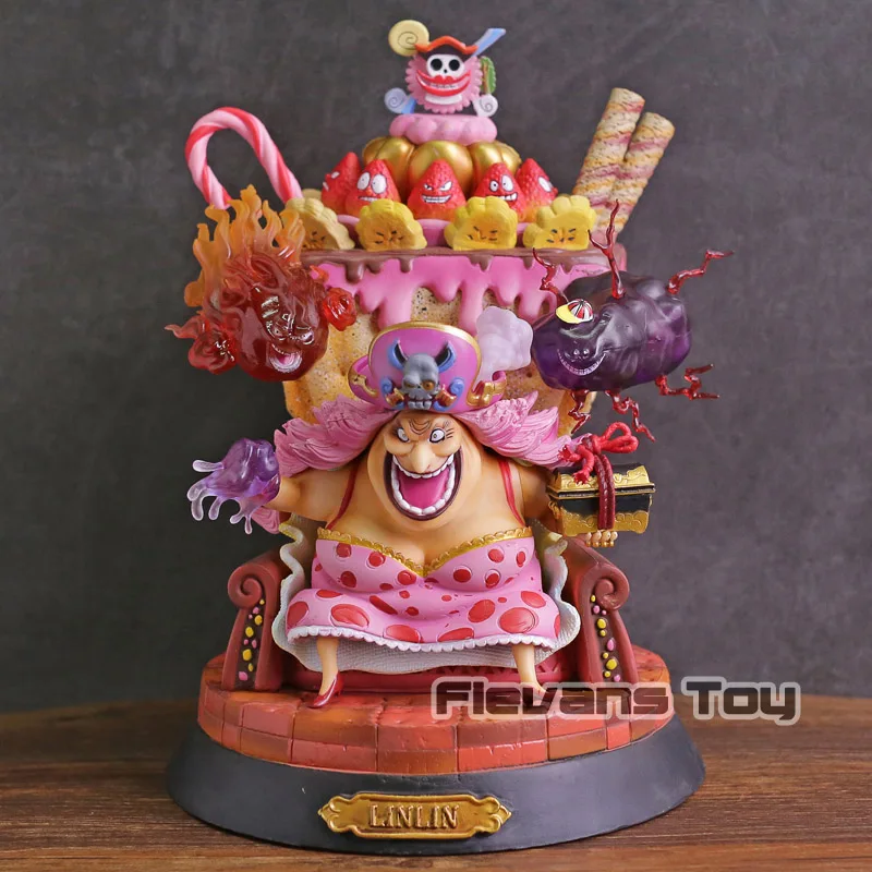 

Anime One Piece Big Mom Charlotte Linlin PVC Figure Collectible Model Toy