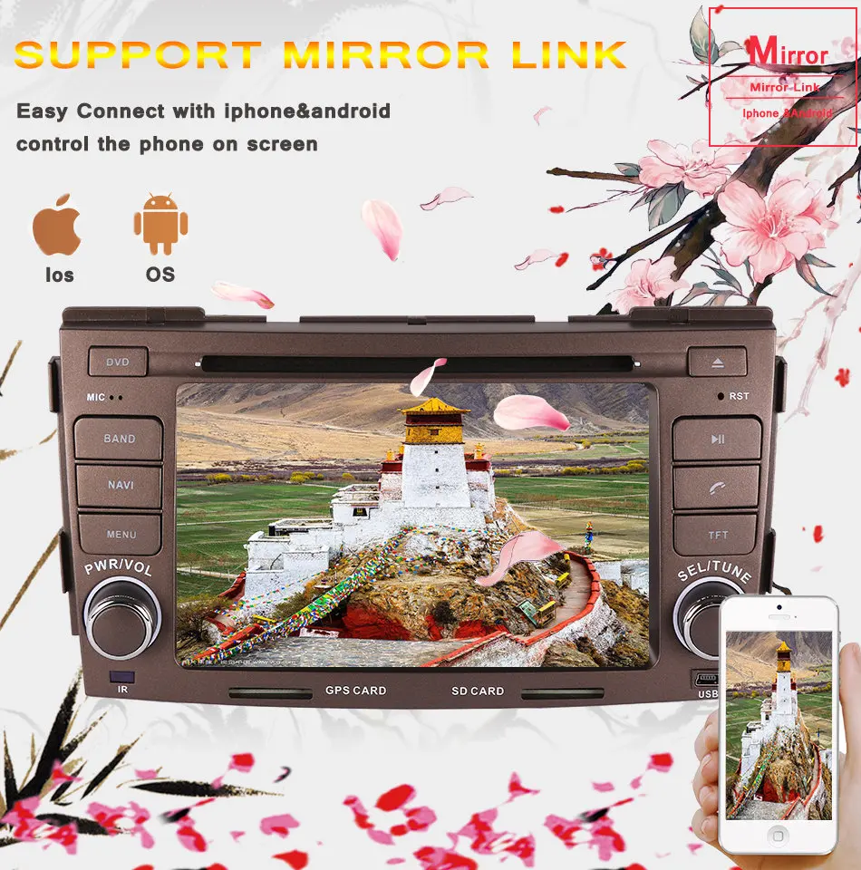Best HD 4GB RAM 64G ROM Octa Core Android 9.0 Car DVD Radio for HYUNDAI SONATA 2009 2010 with GPS Navigation Multimedia Tape Recorder 7