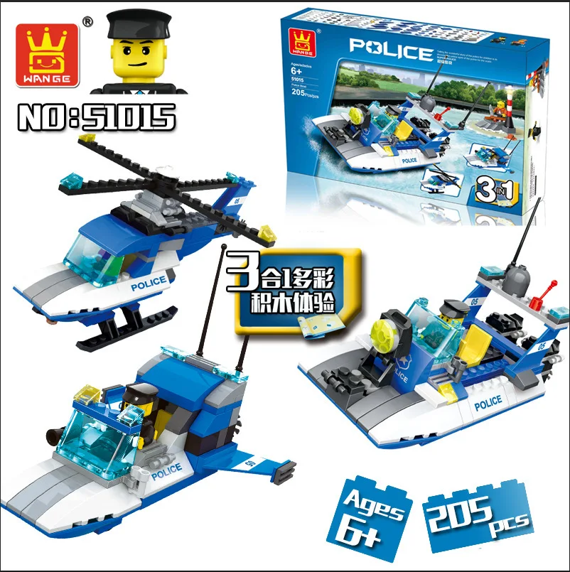 W Model Compatible with Lego W51011-51015 Super Police System Models Building Kits Blocks Toys Hobby Hobbies For Boys Girls W Model Compatible with Lego W51011-51015 Super Police System Models Building Kits Blocks Toys Hobby Hobbies For Boys Girls