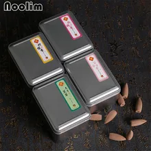 10 видов 50 шт. курильница для благовоний конусы ручной работы пирамидки благовоний железный ящик запакованный аромат богатый хороший запах домашняя Медитация