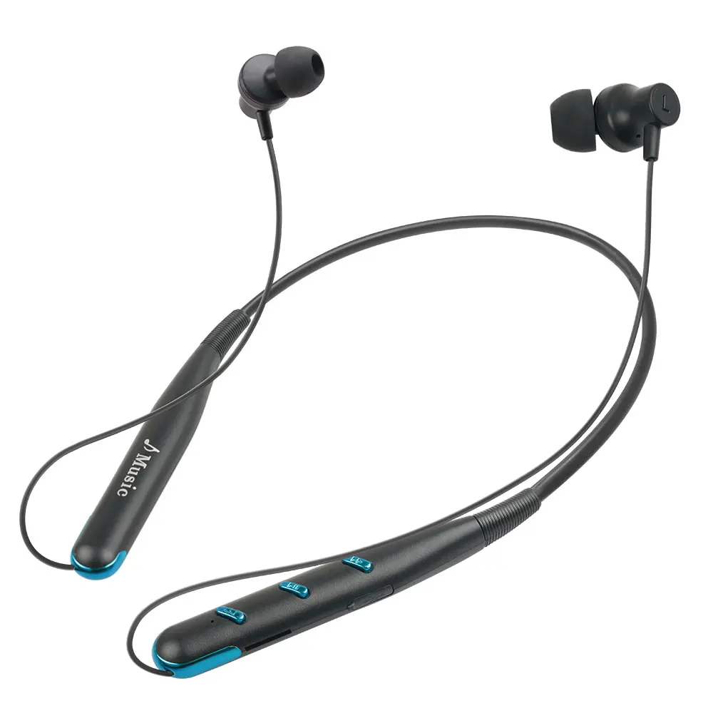 Спортивные Bluetooth наушники Шейная гарнитура 5 0 бас водонепроницаемые встроенный