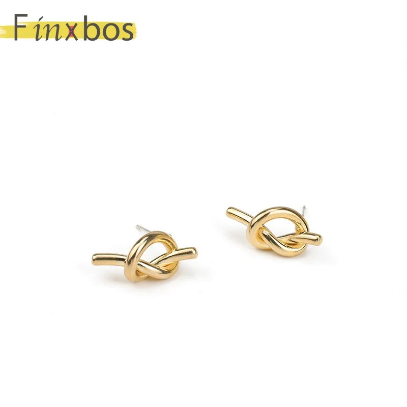 Finxbos медные узелковые минималистичные креативные модные дикие