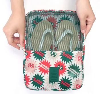 

Large capacity waterproof shoe storage bag travel shoe finishing package free shipping