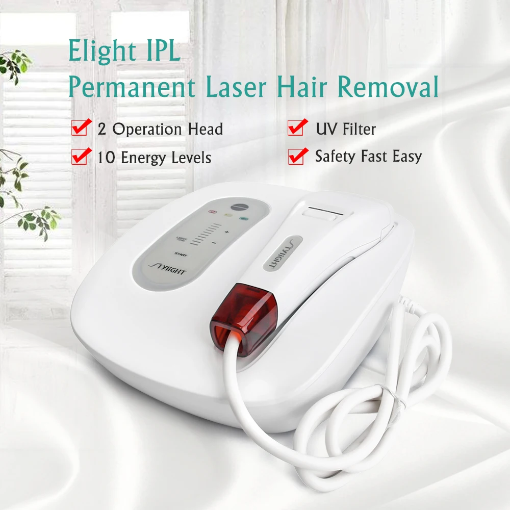 Портативный мини удаления волос машина кожи прибор для омолаживания IPL с обеих HR и SR для домашнего использования