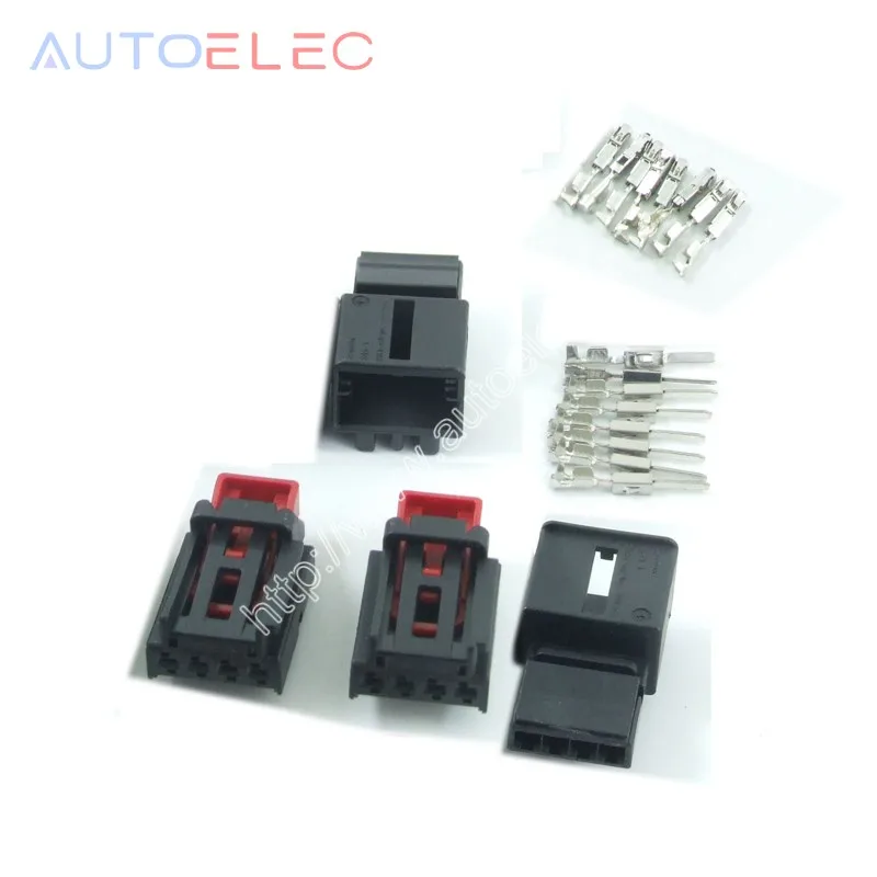

2kits female 7N0972704 and 2kits 3AA972714 male plug Car Taillight Chair connector for ar Tail lamp Volkswagen MAGOTAN golf