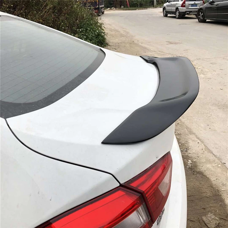 Автомобильный спойлер из углеродного волокна для Chevrolet cruze с фиксированным крылом, клей для установки цветного спойлера, большой хвост, нанесенный на