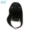 BHF Human Hair Bangs 8inch 20g Front 3 clips in Straight Remy Natural Human Hair Fringe All Colors ► Photo 2/6