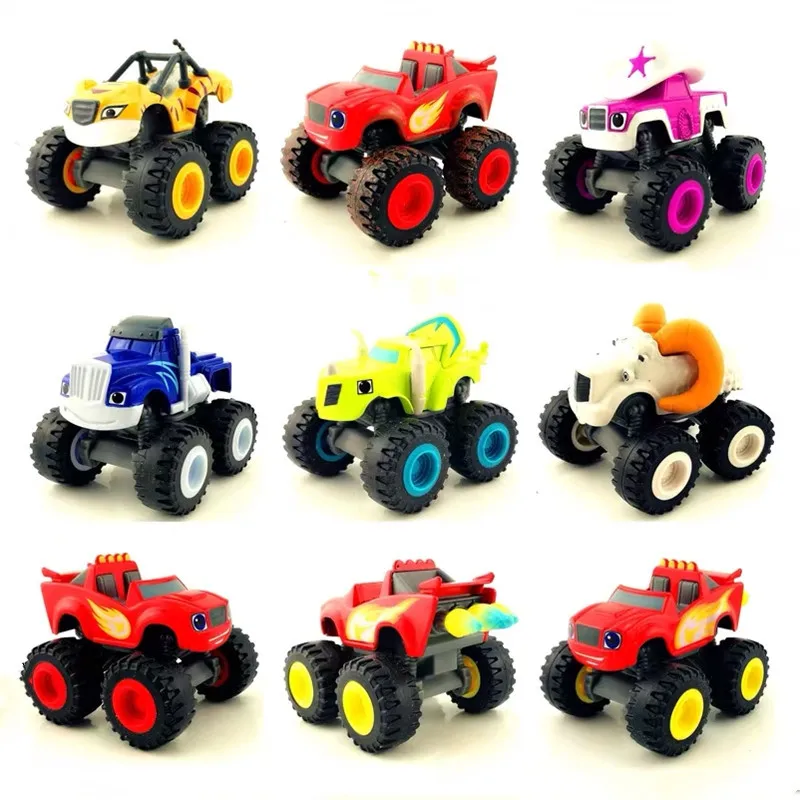 

Russian Miracle Crusher Metal Car Toy Truck Vehicles Figure Blazeds Toys For Children Birthday Gifts Kid Toy OPP Bag