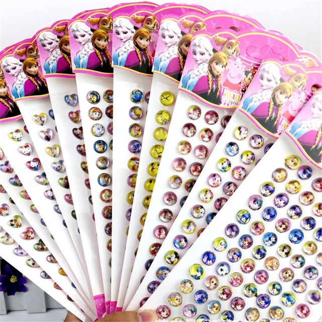 Special Offers 84 / set of Disney gem stickers paste new children's gem stickers cartoon acrylic eyebrows Special Offers 84 / set of Disney gem stickers paste new children's gem stickers cartoon acrylic eyebrows
