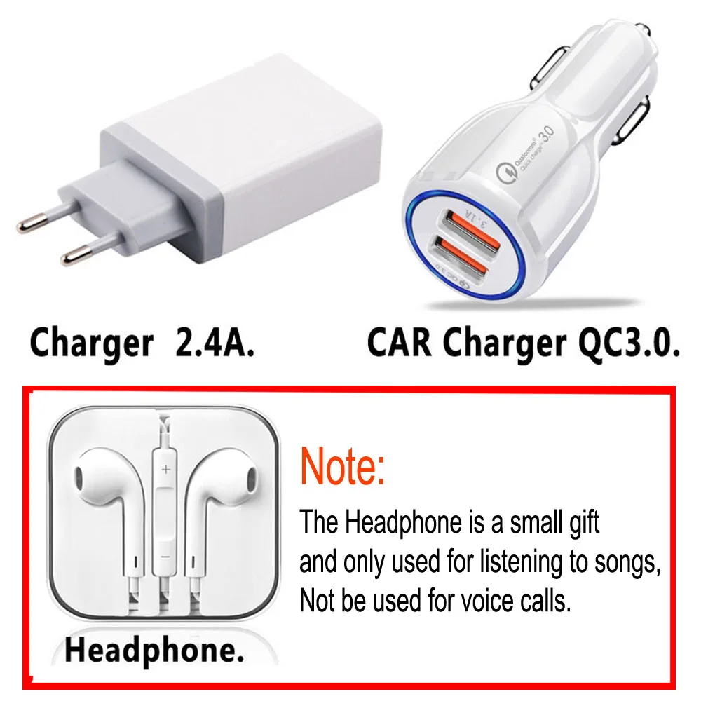 2 USB شاحن سيارة تهمة سريع ل Blackview BV10000 BV9000 BV8000 BV7000 برو/S8 S 8/P 2/ p2 لايت الهاتف الاتحاد الأوروبي التوصيل شاحن يو اس بي