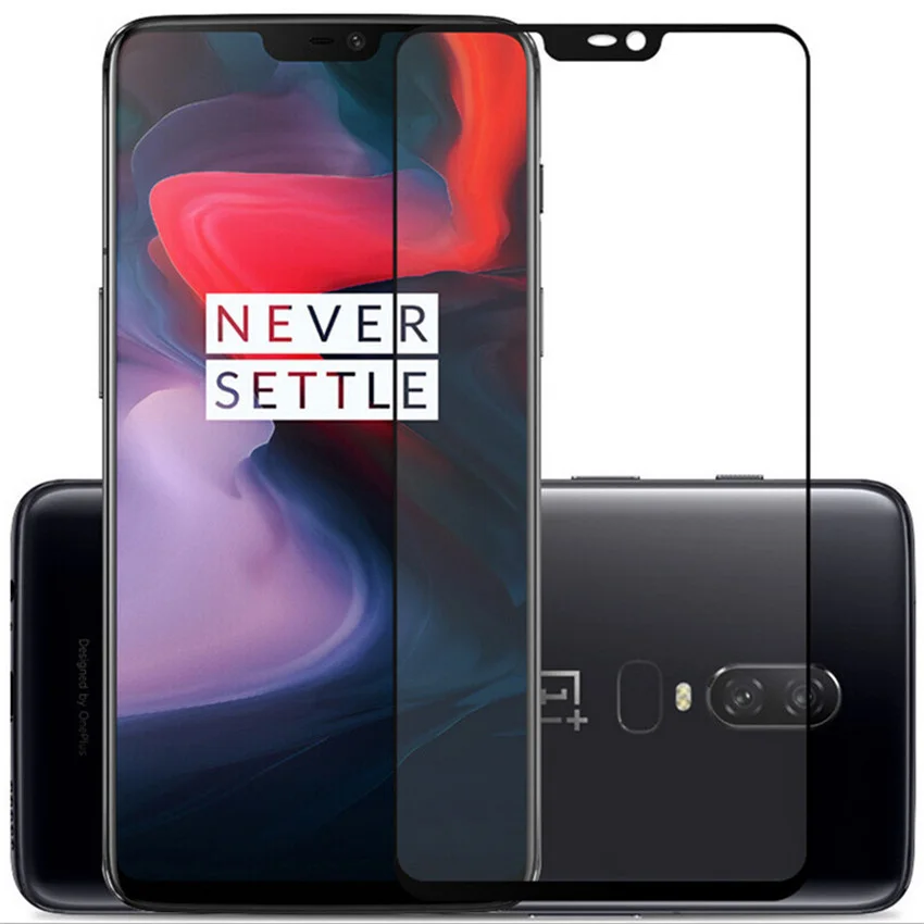 

Apises Full Cover Tempered Glass for Oneplus 6 Glass on Screen Protector Phone for One Plus Oneplus 6 Tempered Glass 1+6