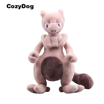 

28 cm 11'' Mega Mewtwo X Plush Toy Soft Stuffed Doll Figure Kids Xmas Gift Mewtwo Plush Toys for Children Collection.