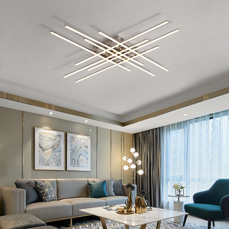 Chrome Plated Finish Creative Rc Modern Led Chandelier For