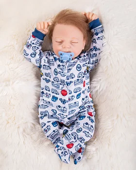 

New Design 50cm Silicone Reborn Baby Dolls Boneca Reborn Realista Fashion Dolls For Princess Children Birthday Gift Bebes Reborn