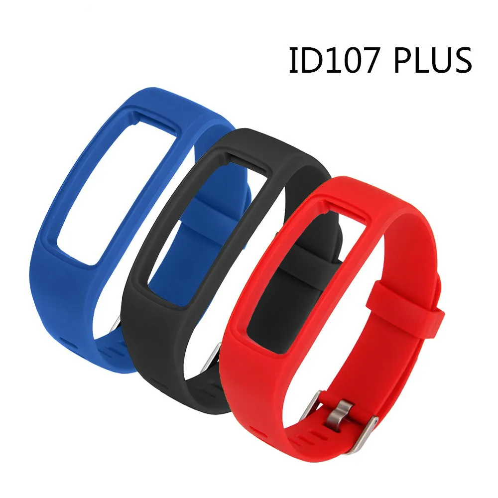 Сменный силиконовый браслет ID107 PLUS hr ремешок для наручных часов оригинальный