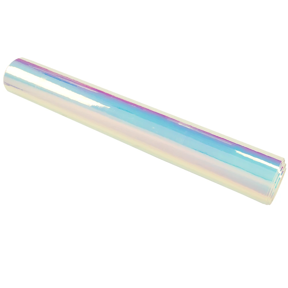 CHRB-02 SUNICE 30 см x 30 см хром Радужный эффект ремесло виниловая пленка DIY резка ручной работы самоклеющаяся декоративная пленка 1" x 12" - Название цвета: CHRB-02