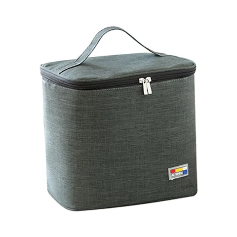 Ручной Оксфордский тканевый изоляционный пакет портативный Термоизолированный кулер Bento сумка для обедов Tote для пикника сумка для хранения LunchBag
