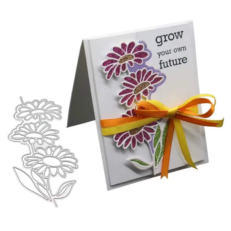 

Flower Metal Embossing Cutting Dies Stencils For Scrapbooking Card Album Photo DIY Decor