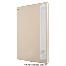 Искусственный фланелевый держатель защитный портативный Карандаш Чехол эластичный карман задний клей Нескользящая универсальная наклейка-держатель для IPad