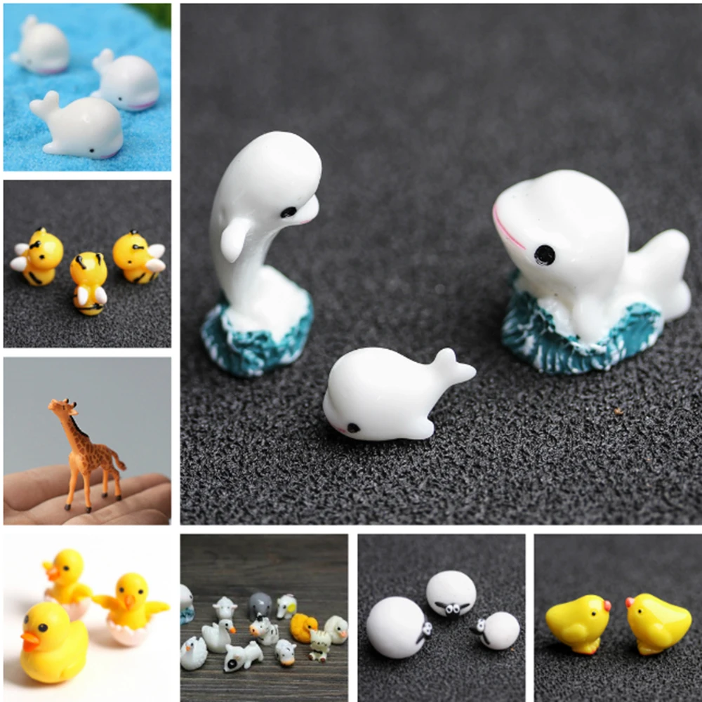 

Mini kawaii bee birds Animal micro landscape fairy garden miniature/terrarium/succulent decoration ornaments DIY accessories