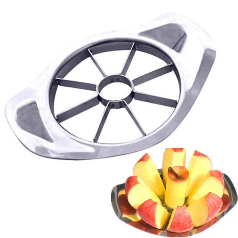 Нож из нержавеющей стали для яблока, овощерезка, инструменты для фруктов, овощей, резак для яблока, разделитель, кухонные аксессуары