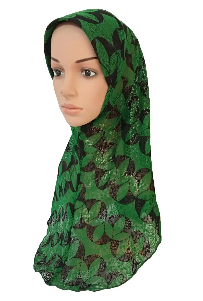 Мусульманский женский хиджаб цветочный шарф цельная шаль мусульманская Амира Арабская шапка обертывание шапки Рамадан тюрбан головной убор полное покрытие банданы Новинка