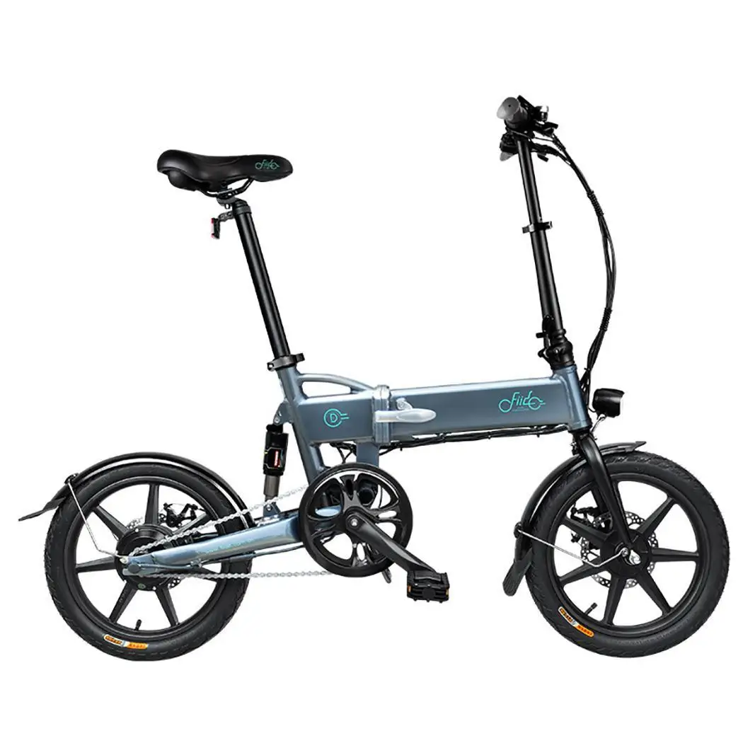 Sale Aluminum Alloy Folding Electric Bicycle With Pedals 250W D2 Casual, Travel, Outdoor, etc Hub Motor EU Plug 1