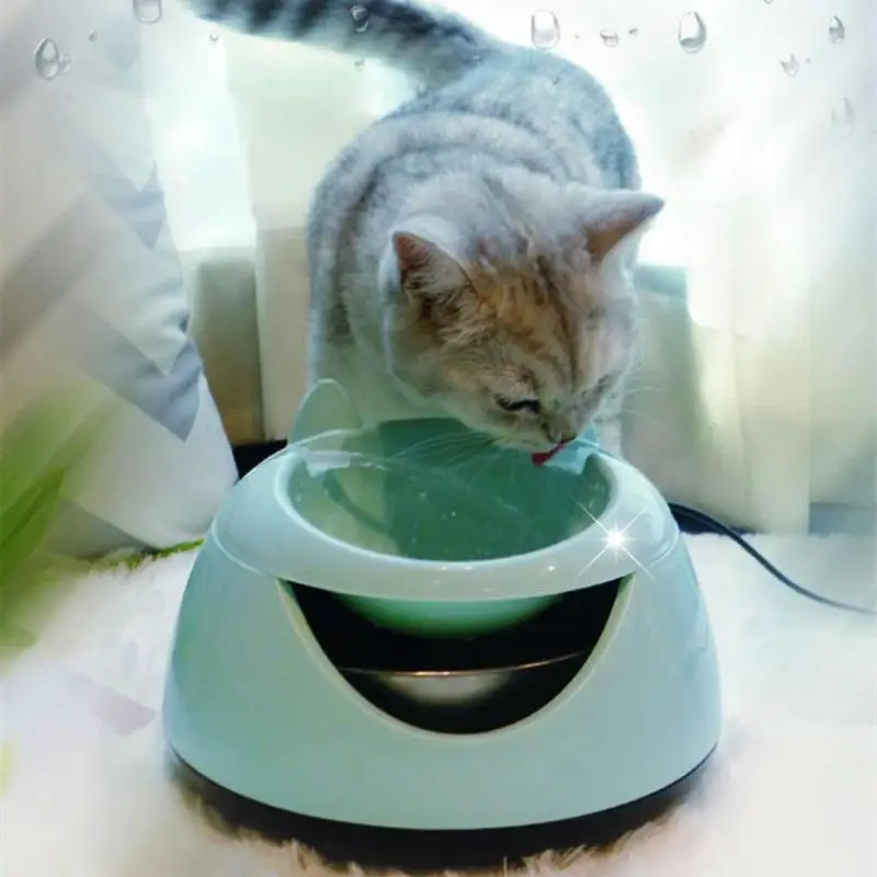 

1.5L Automatic LED Cat Water Fountain for Cats Fountain Dogs USB Electric Water Dispenser Drinking Bowls Pet Supplies