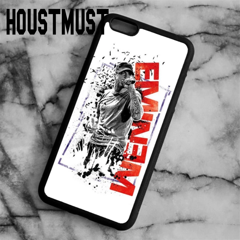 HOUSTMUST Эминем выполнения Slim Shady чехол Чехол для iPhone 5 5S SE 6 S 7 8 Plus X samsung galaxy S5 S6 S7 край S8