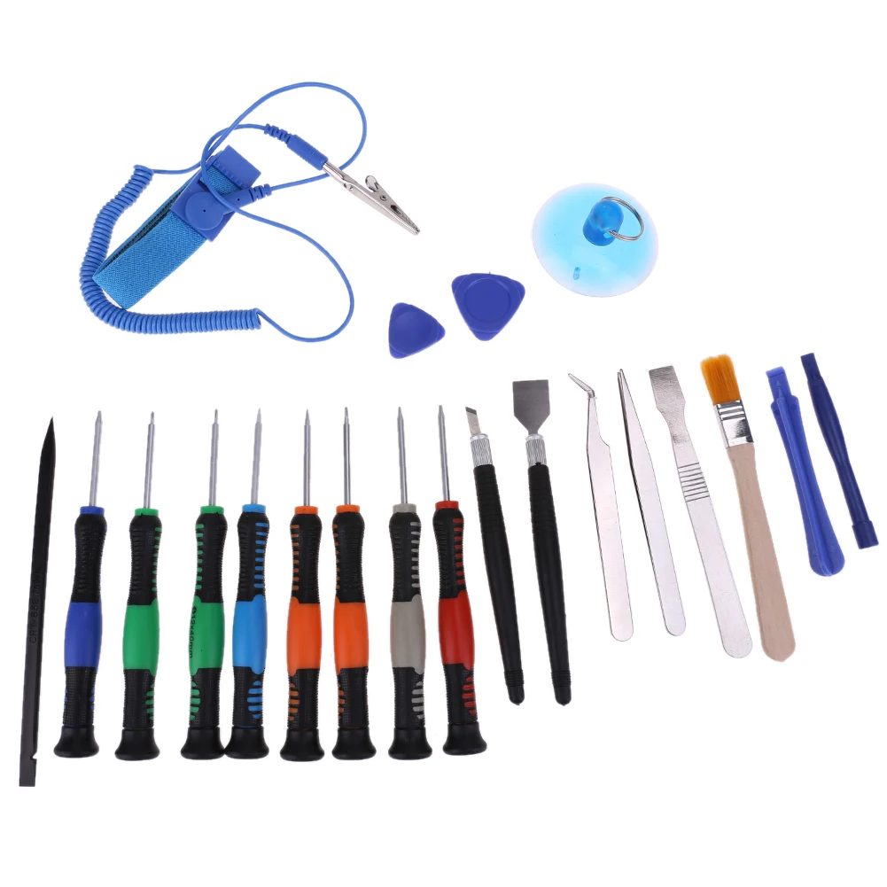 21 in 1 Cell Phone Maintenance Kit Repair Mobile Toolkit Anti Static Screwdriver Screen Opening Phone Repair 21 in 1 Cell Phone Maintenance Kit Repair Mobile Toolkit Anti Static Screwdriver Screen Opening Phone Repair