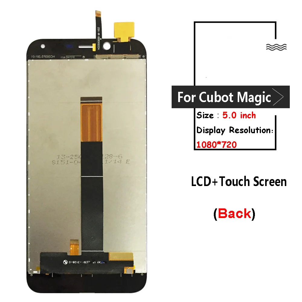 Skup Dla Cubot magia wyświetlacz LCD + ekran dotykowy 5.0 Cal dla cubot magia LCD wymiana + narzędzia