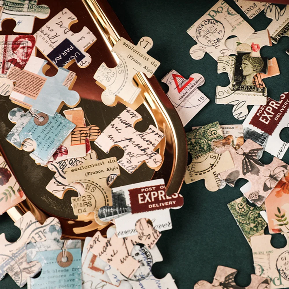 46Pcs Creative Vintage Poster Map Puzzle Travel Paper Sticker Decorative Stationery Stickers Scrapbooking Diy Diary Album Lable huismerk kopen in de aanbieding 46Pcs Creative Vintage Poster Map Puzzle Travel Paper Sticker Decorative Stationery Stickers Scrapbooking Diy Diary Album Lable huismerk kopen in de aanbieding