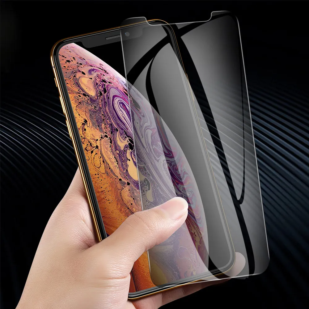 Закаленное антишпионское стекло для iPhone 11 Pro Max X XS XR Защита экрана
