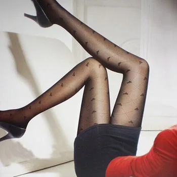 

Sexy Women Stockings Summer Thin Transparent Jacquard Pantyhose Cute Ladies Vintage Faux Tattoo Round Dot Stockings Pantyhose