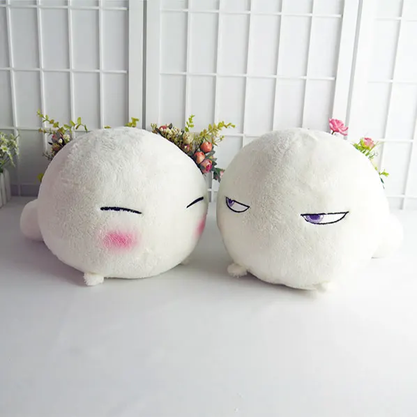 Белая Плюшевая и плюшевая кукла из мультфильма The Morose Mononokean Hanae Ashiya Moja косплей|doll