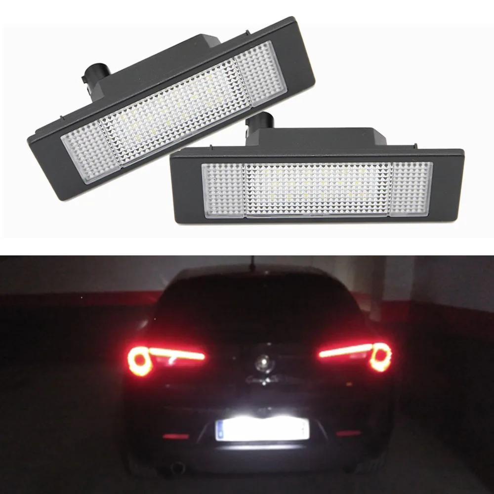 Para Alfa Romeo 156 159 166 Brera Gt Luz Led De Matrícula Estilo Alfa Romeo 156 159 166 Brera Gt Luz Led