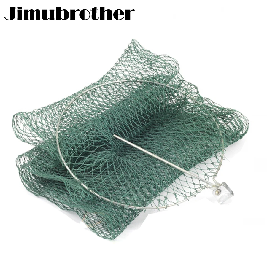1.5m Folding Nylon net fishing tackle and small Mesh Foldable fyke net all for cheap fishing